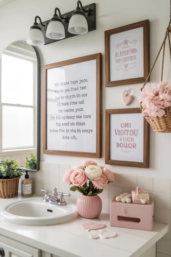 22 Valentine’s Bathroom Decor Ideas 5 4 35
