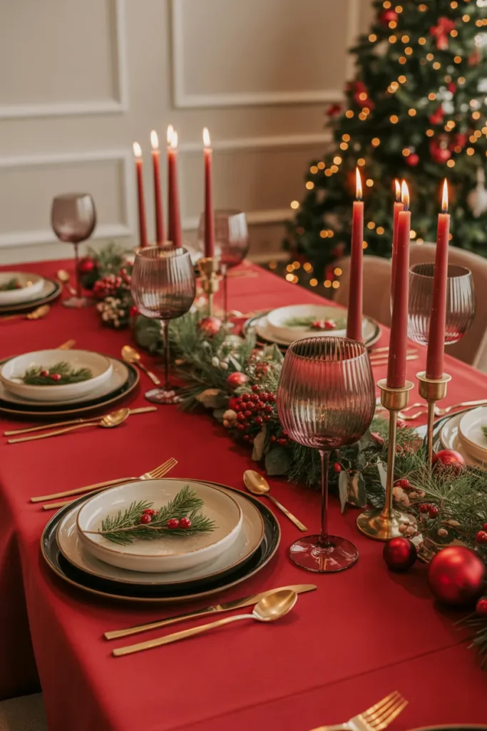 25 Christmas Table Decor Ideas to Impress Guests 2 1 102