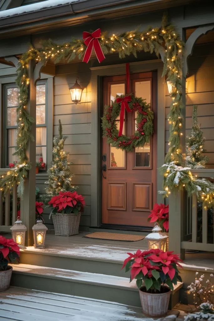 21 Christmas Porch Decorating Ideas for Festive Charm 2 1 103