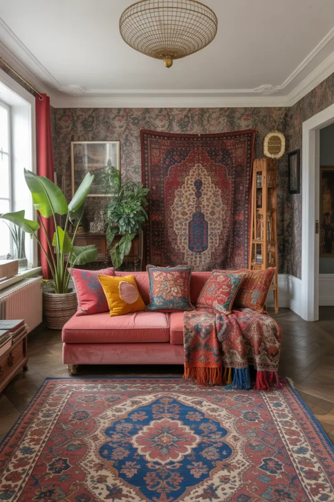 22 Maximalist Living Room Ideas with Bold Personality 2 1 97
