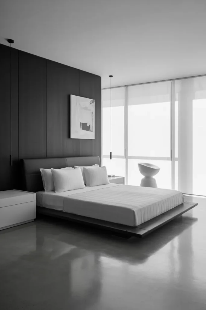 25 Black Bedroom Ideas That Feel Classy and Calm (2026) 11 10 42