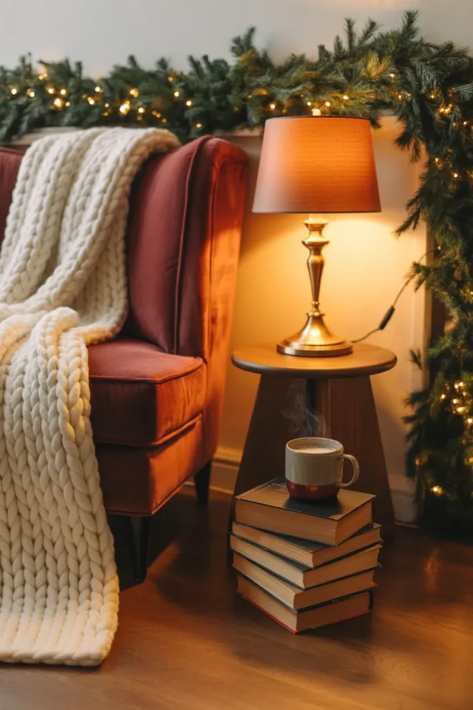 24 Christmas Reading Nook Ideas for Cozy Evenings 12 11 96