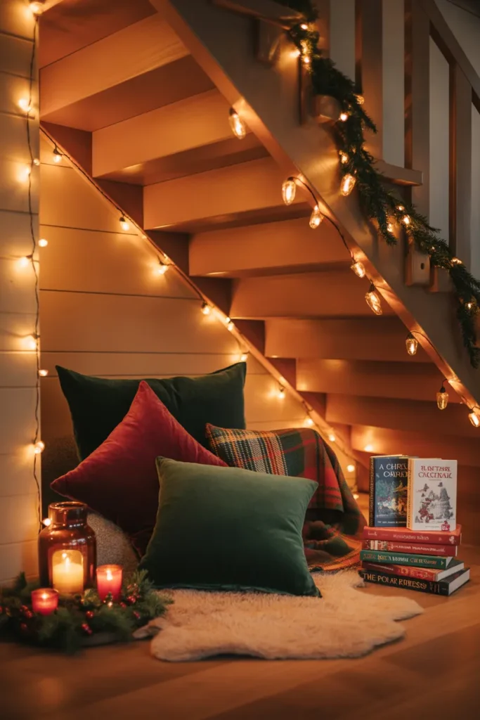 24 Christmas Reading Nook Ideas for Cozy Evenings 14 13 97