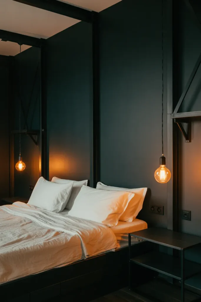 25 Industrial Chic Loft Bedroom Design Ideas 15 14 86