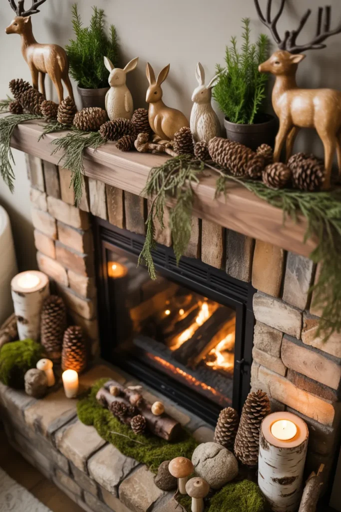 22 Cozy Christmas Fireplace Ideas You’ll Love 15 14 89