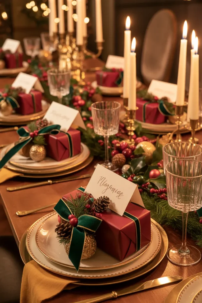 25 Christmas Table Decor Ideas to Impress Guests 16 15 102