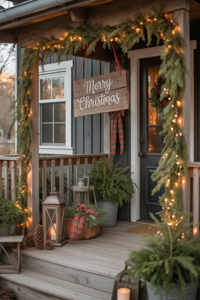 21 Christmas Porch Decorating Ideas for Festive Charm 16 15 103