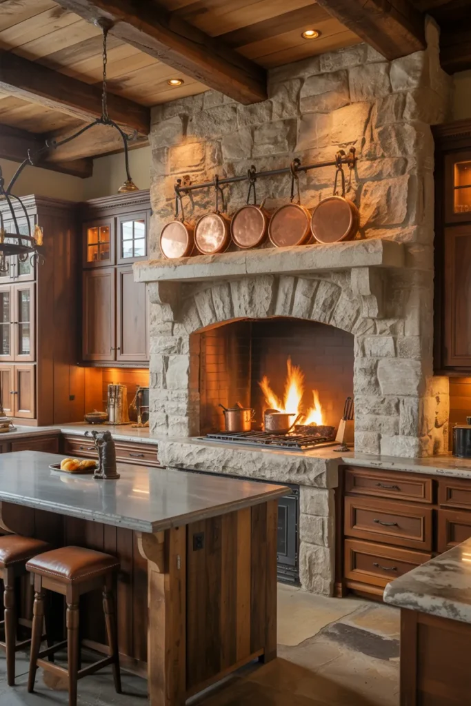 20 Stone Wall Kitchen Ideas to Inspire for 2026 16 15 28