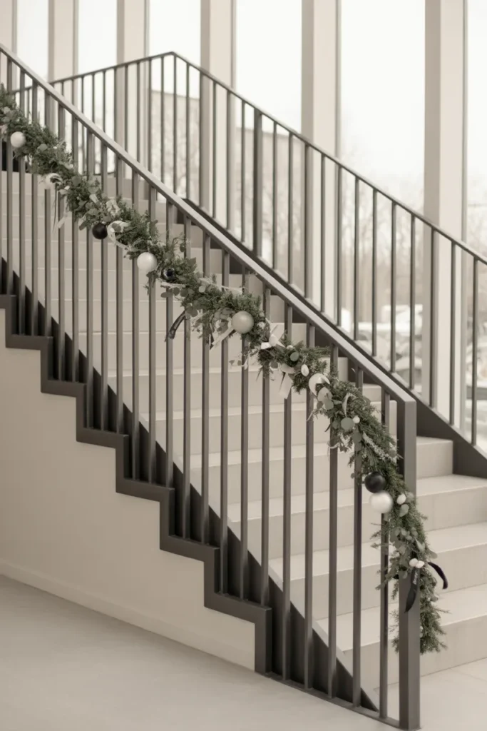 21 Christmas Staircase Decorating Ideas That Wow 16 15 93