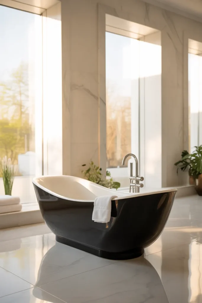 24 Spring Black and White Bathroom Ideas for 2026 17 16 1