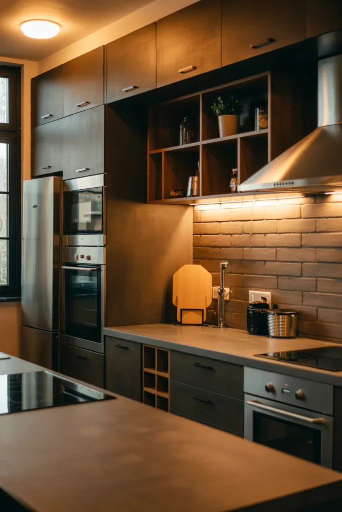 25 Brown Kitchen Ideas That Feel Warm for 2026 17 16 25