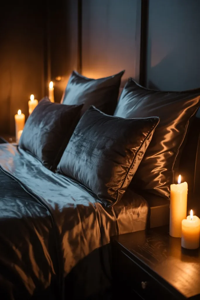 25 Black Bedroom Ideas That Feel Classy and Calm (2026) 17 16 40