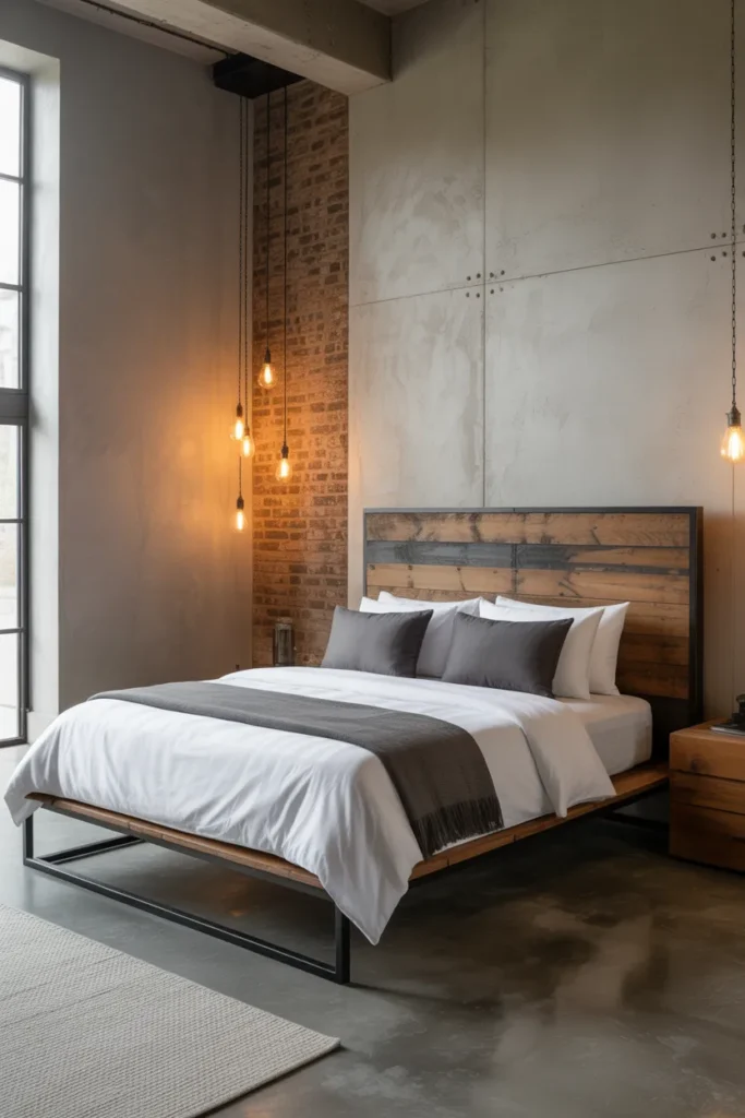 25 Industrial Chic Loft Bedroom Design Ideas 17 16 85
