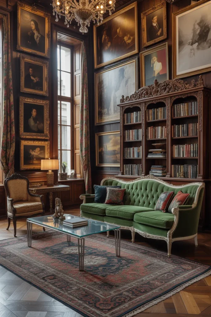 22 Maximalist Living Room Ideas with Bold Personality 17 16 94