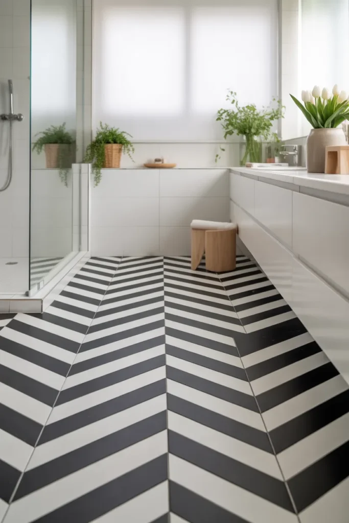 24 Spring Black and White Bathroom Ideas for 2026 18 17 1