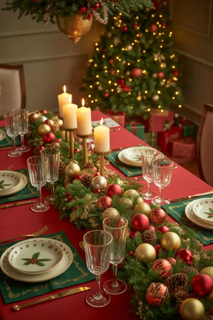 25 Christmas Table Decor Ideas to Impress Guests 18 17 100