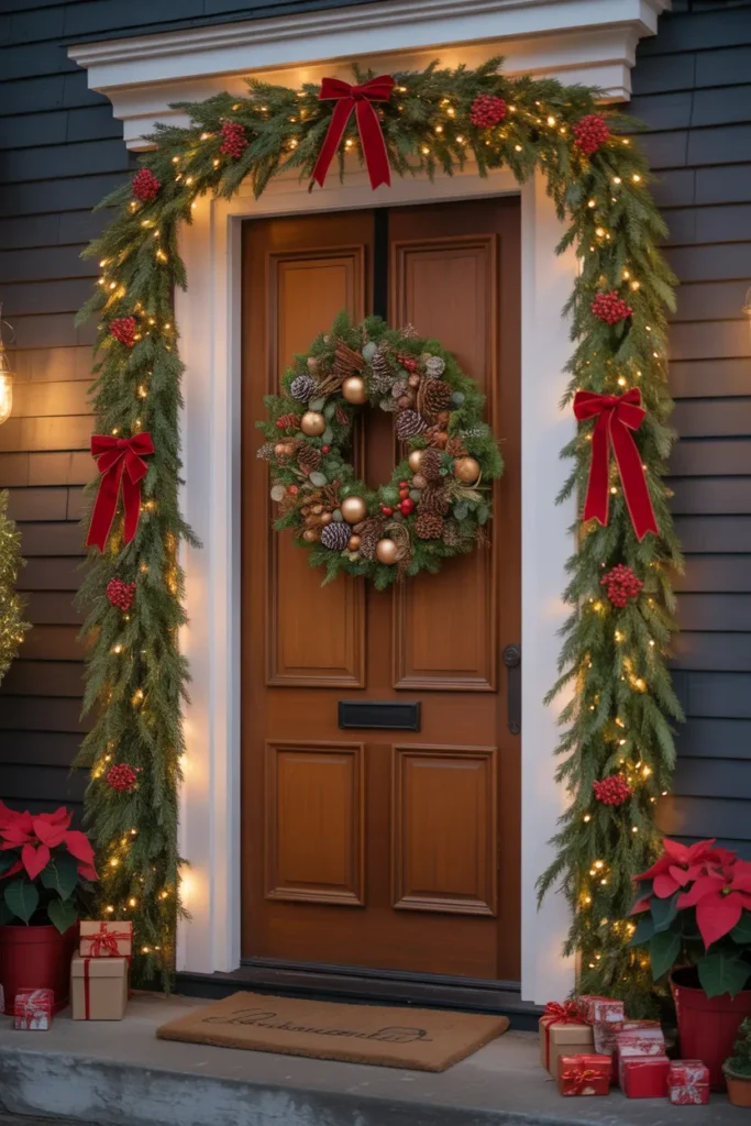 21 Christmas Porch Decorating Ideas for Festive Charm 19 18 101
