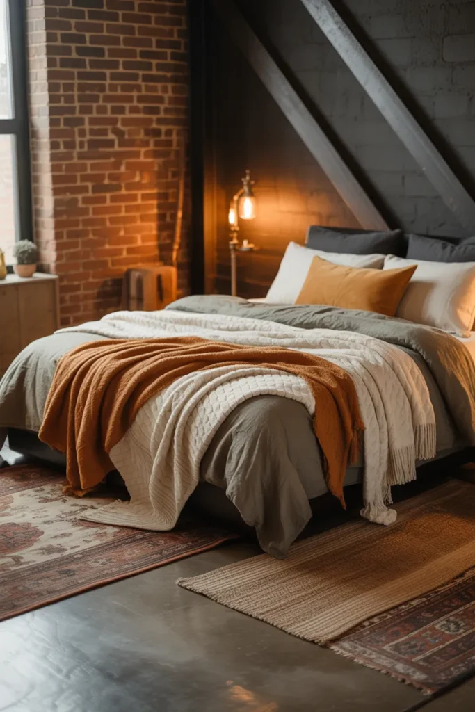 25 Industrial Chic Loft Bedroom Design Ideas 19 18 86