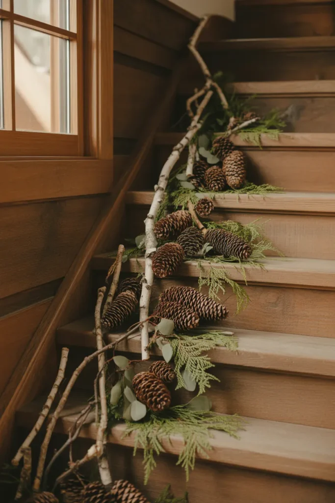 21 Christmas Staircase Decorating Ideas That Wow 19 18 91