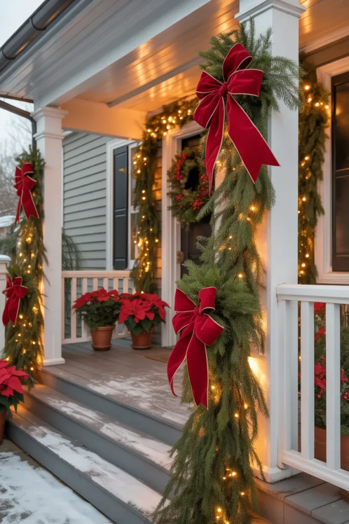 21 Christmas Porch Decorating Ideas for Festive Charm 20 19 101