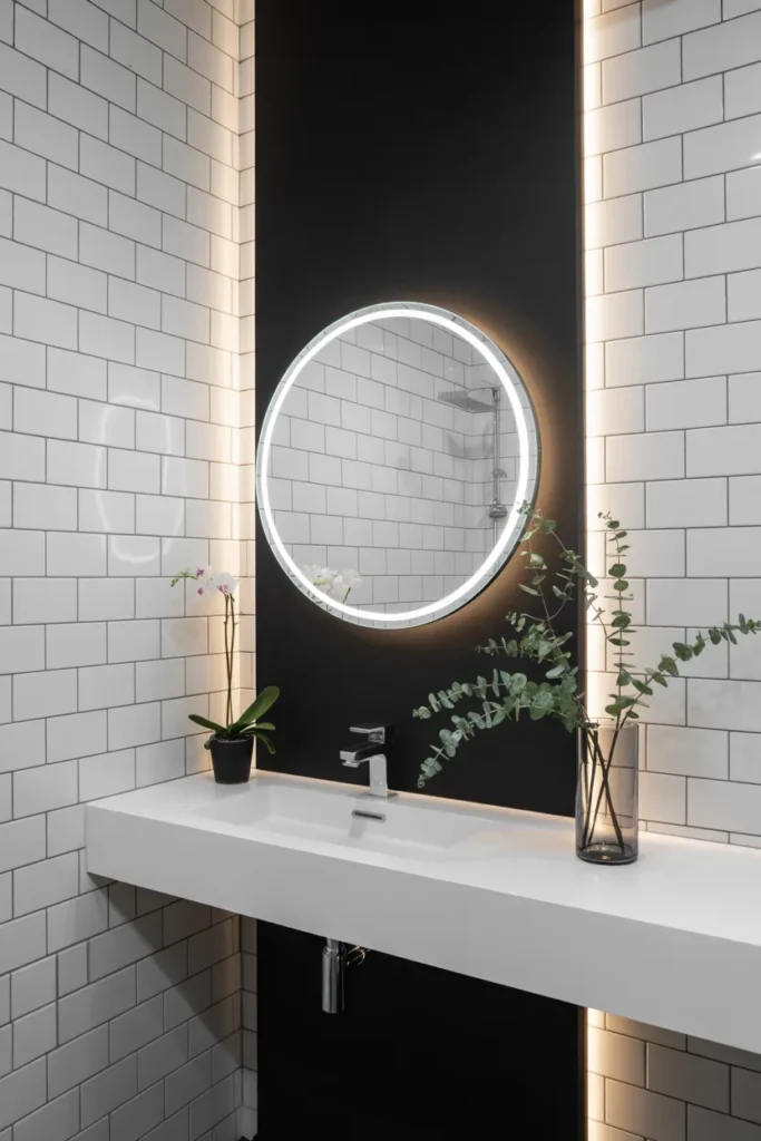 24 Spring Black and White Bathroom Ideas for 2026 3 2 1