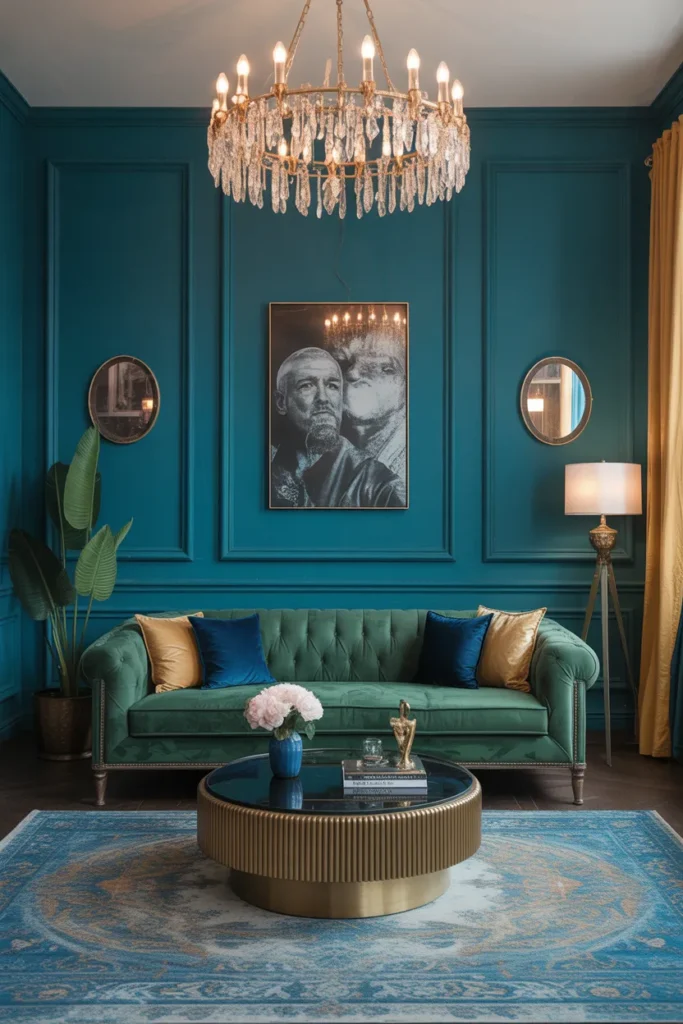 22 Maximalist Living Room Ideas with Bold Personality 3 2 96