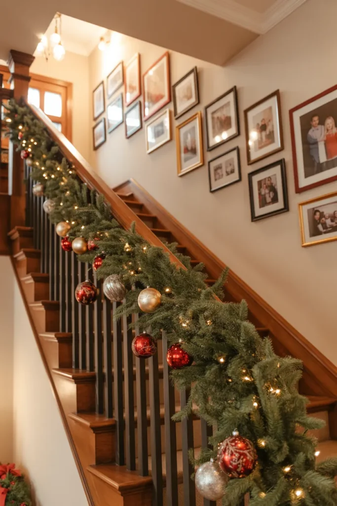 21 Christmas Staircase Decorating Ideas That Wow 21 20 91