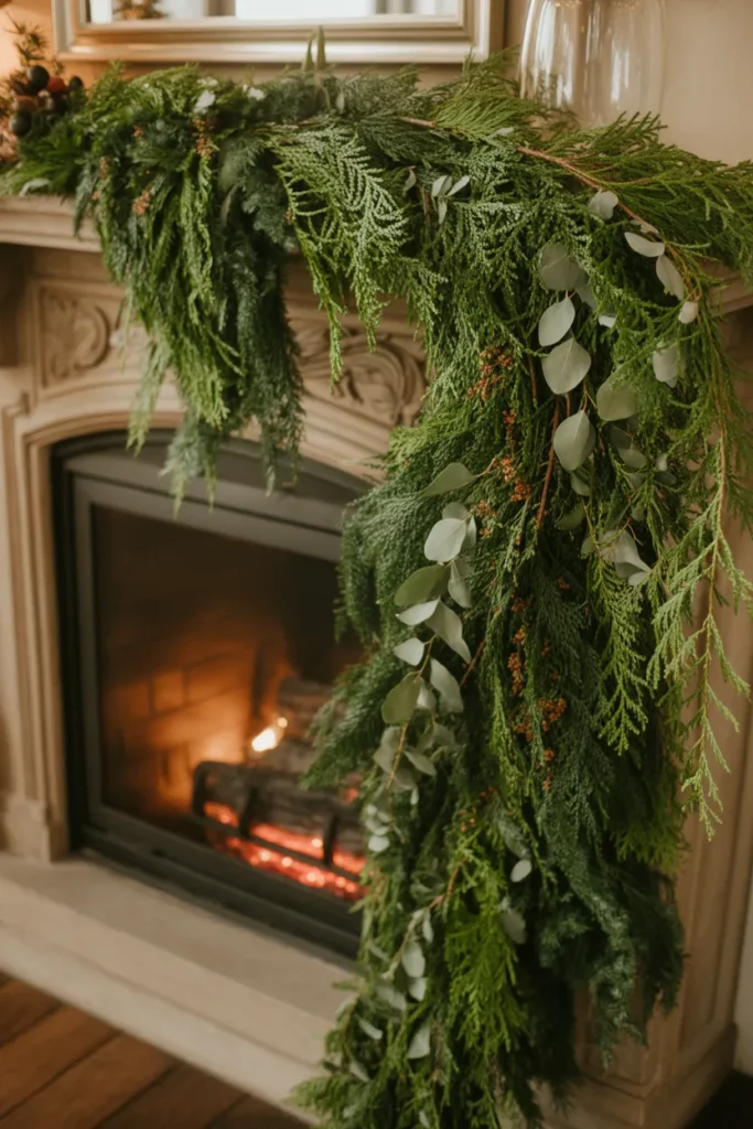 22 Cozy Christmas Fireplace Ideas You’ll Love 22 21 78