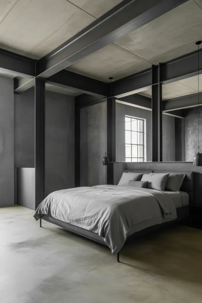 25 Industrial Chic Loft Bedroom Design Ideas 23 22 58