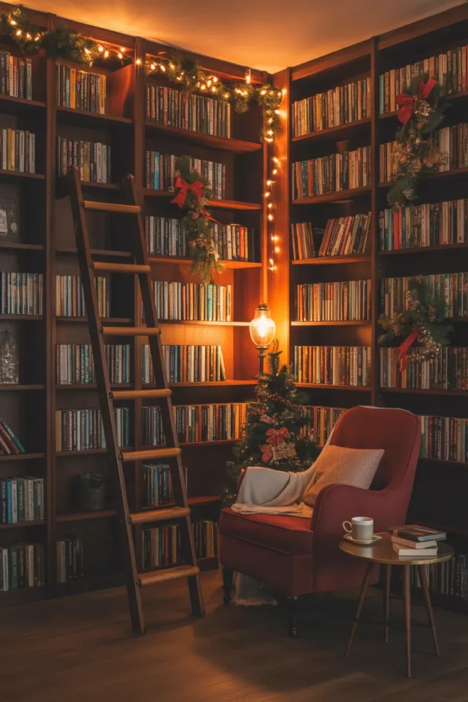24 Christmas Reading Nook Ideas for Cozy Evenings 23 22 65