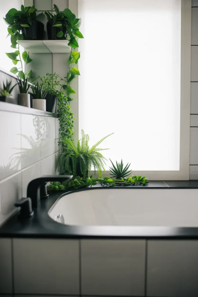 24 Spring Black and White Bathroom Ideas for 2026 25 24