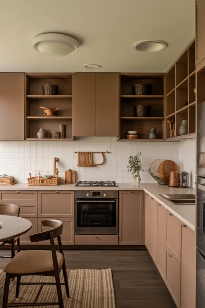 25 Brown Kitchen Ideas That Feel Warm for 2026 26 25 4