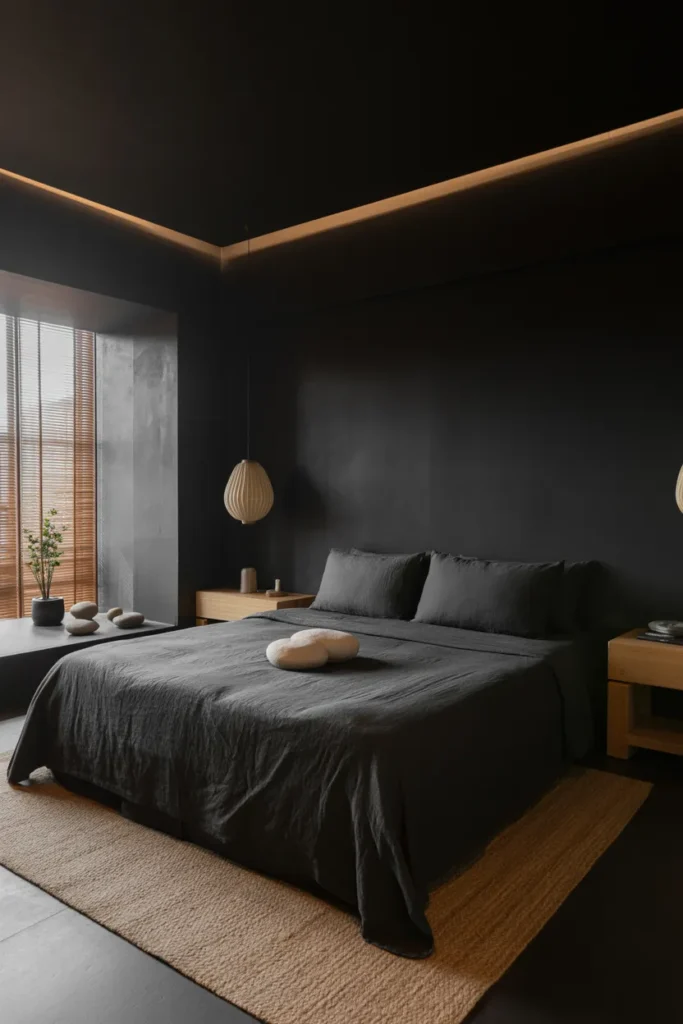 25 Black Bedroom Ideas That Feel Classy and Calm (2026) 26 25 7