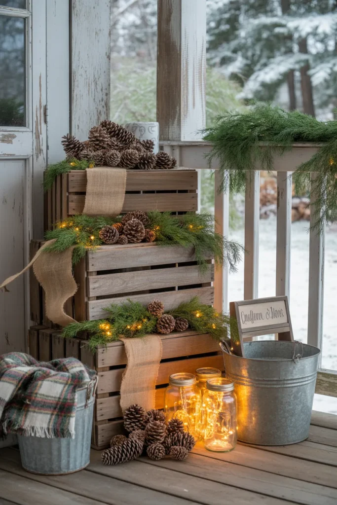 21 Christmas Porch Decorating Ideas for Festive Charm 4 3 101