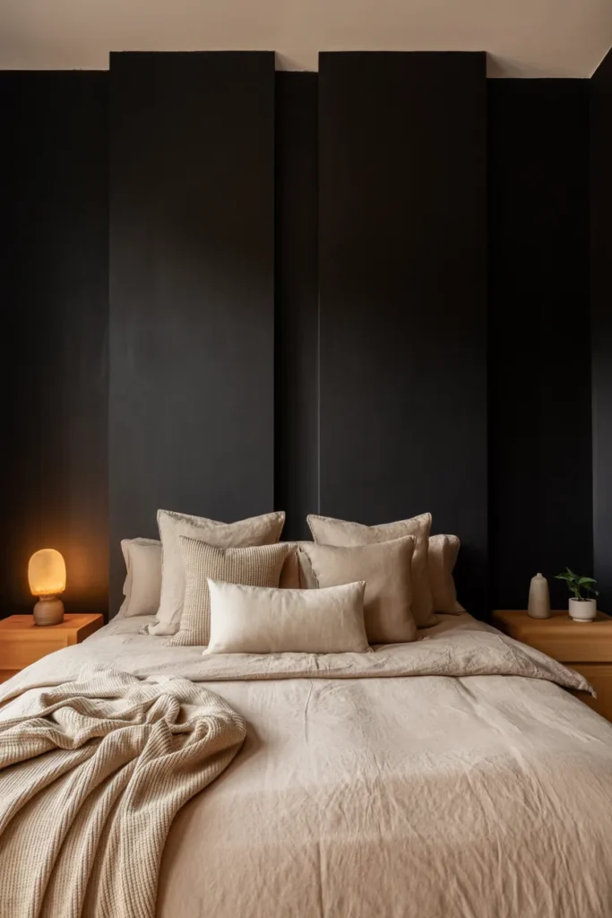 25 Black Bedroom Ideas That Feel Classy and Calm (2026) 5 4 41
