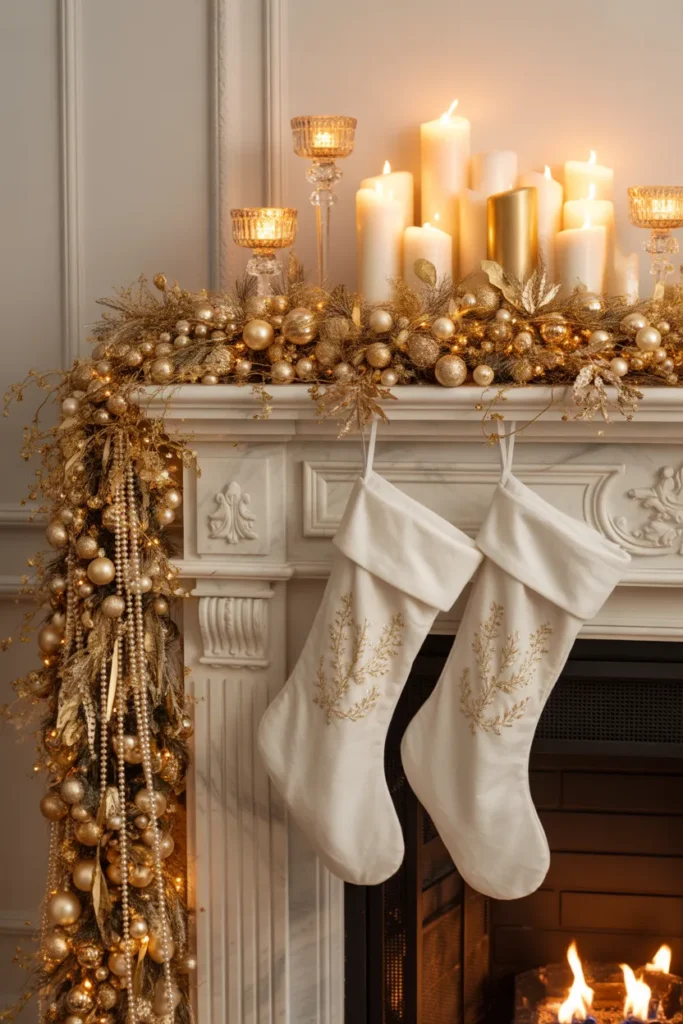 22 Cozy Christmas Fireplace Ideas You’ll Love 5 4 89