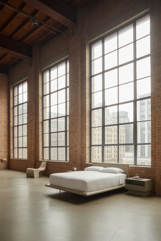 25 Industrial Chic Loft Bedroom Design Ideas 6 5 85