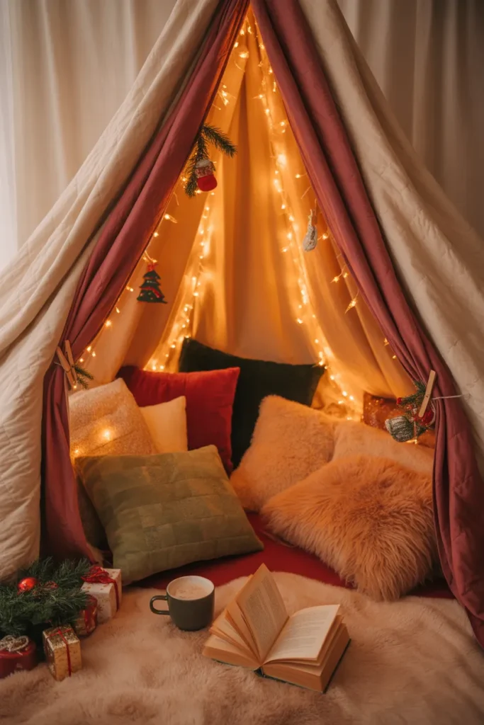 24 Christmas Reading Nook Ideas for Cozy Evenings 6 5 95