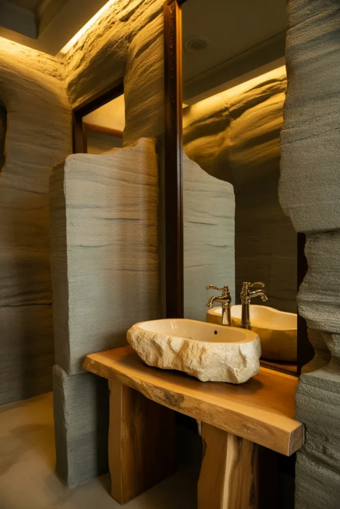 23 Stunning Desert Bathroom Designs to Inspire 7 6 82