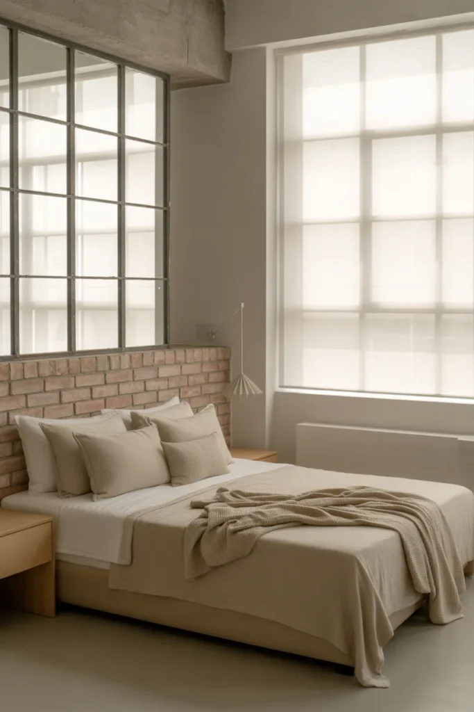 25 Industrial Chic Loft Bedroom Design Ideas 8 7 87
