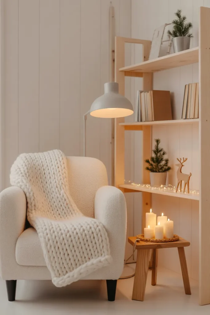 24 Christmas Reading Nook Ideas for Cozy Evenings 9 8 97