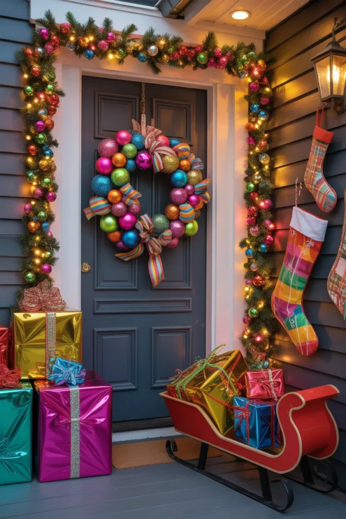 21 Christmas Porch Decorating Ideas for Festive Charm 10 9 101