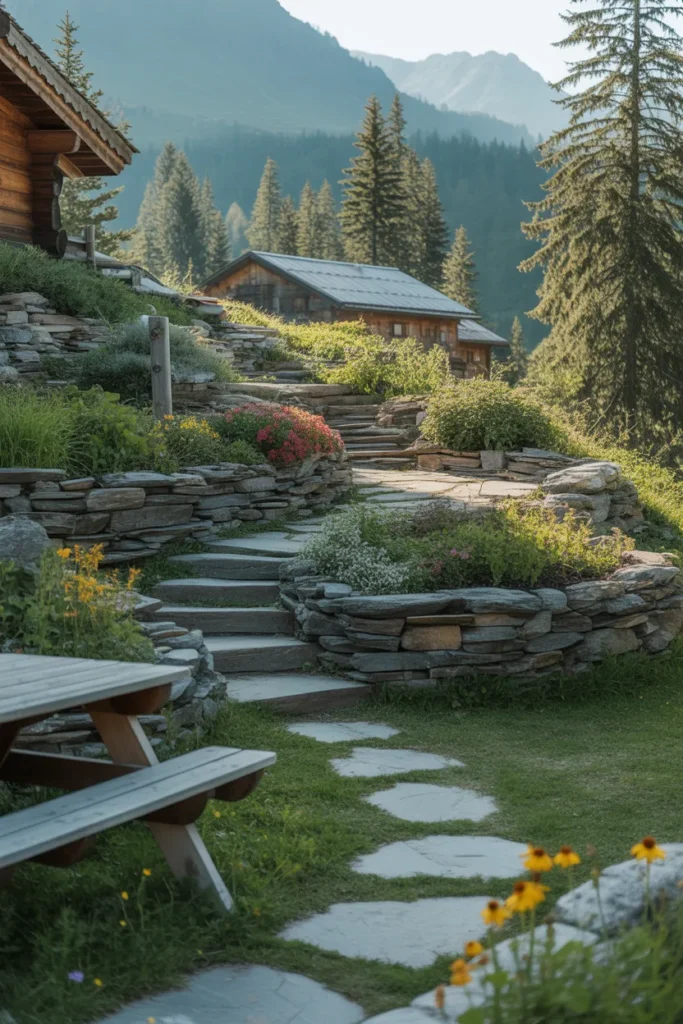 24 Stunning Mountain Garden Ideas for Alpine Living 2 1 31