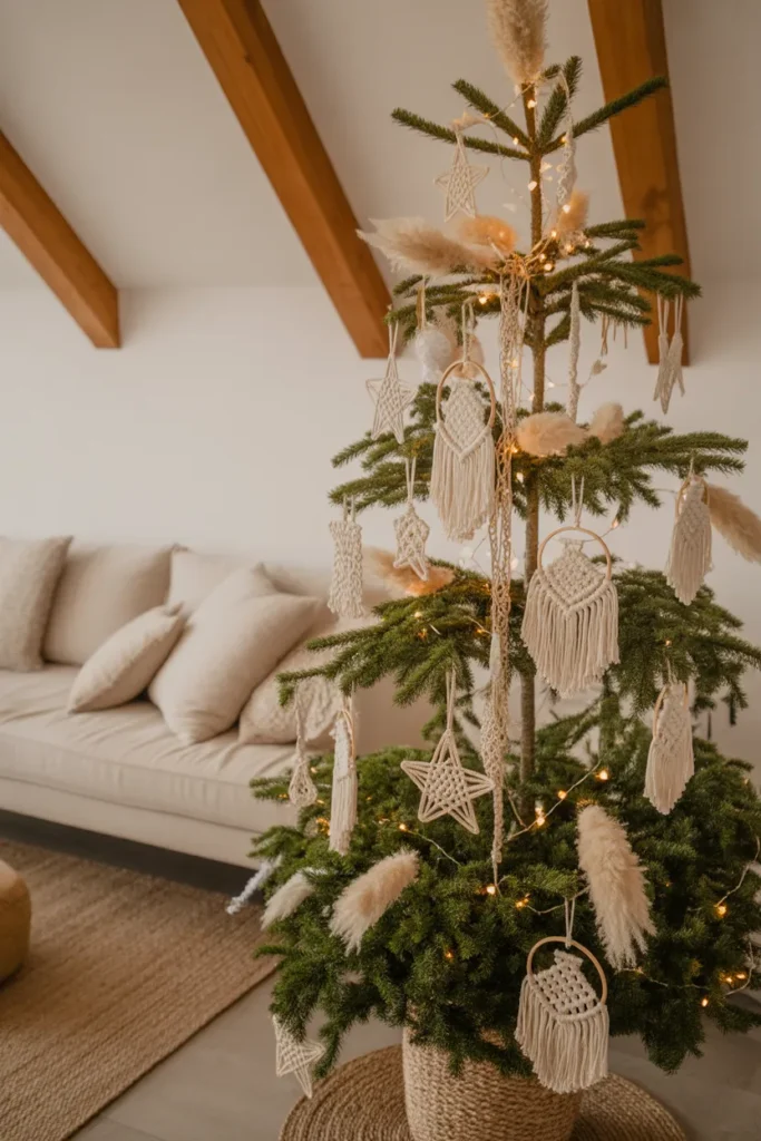 23 Boho Christmas Tree Decorating Ideas to Love 2 1 6
