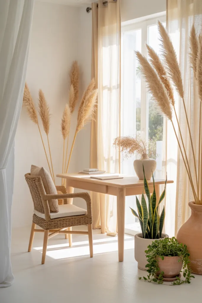 21 Ibiza Style Boho Office Ideas for Remote Work 2 1 64