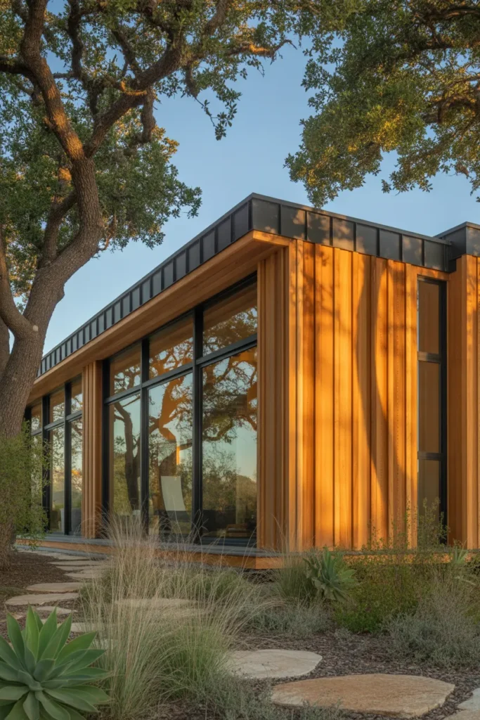 21 Rustic Organic Modern Home Exterior Ideas 2 1 79