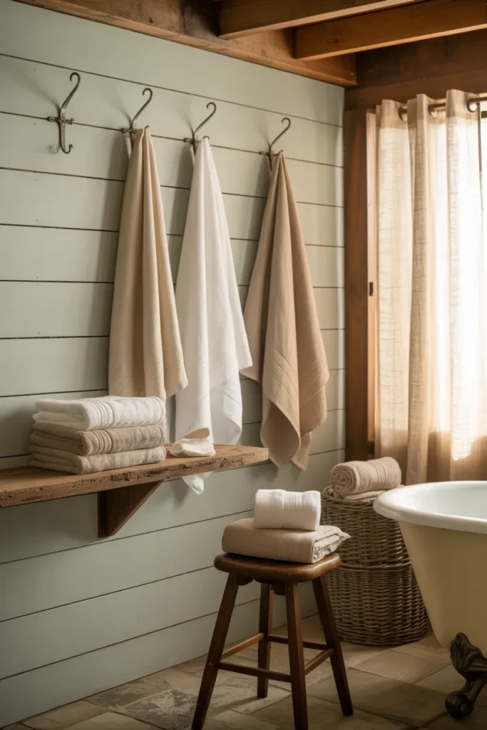 24 Calming Ranch Bathroom Ideas with Rustic Style 11 10 21