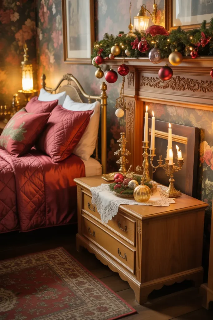 23 Christmas Bedroom Design Ideas for a Cozy Retreat 11 10
