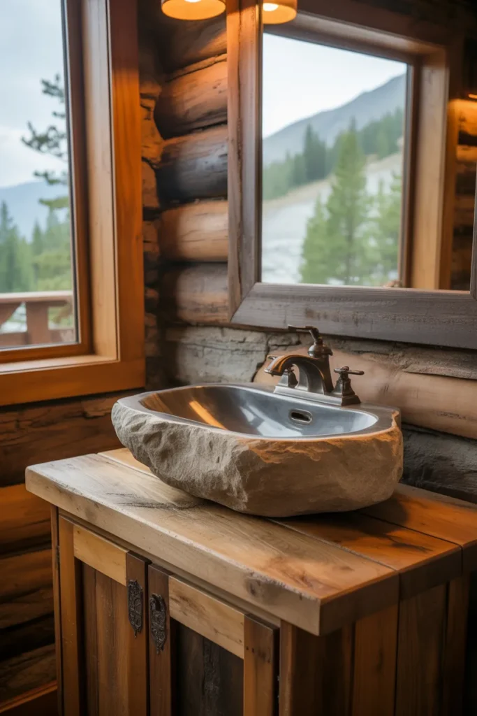 25 Fresh Mountain Bathroom Ideas with Country Charm 12 11 18