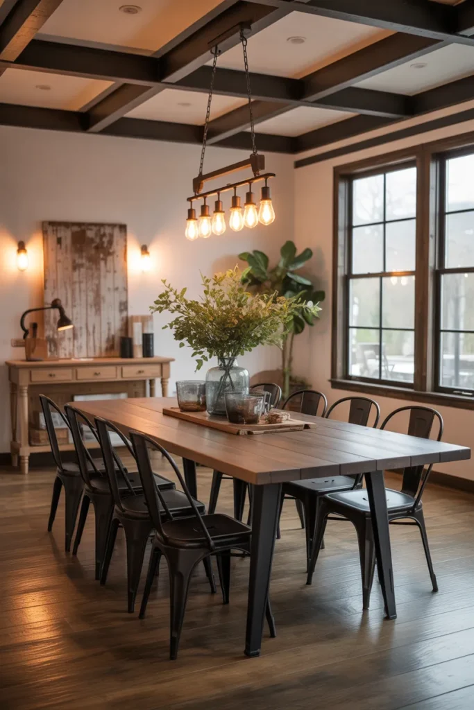 24 Modern Farmhouse Dining Room Ideas to Love 12 11 37